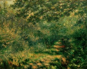 Ormandaki sokak by Pierre Auguste Renoir