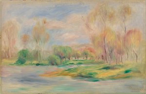 Manzara by Pierre Auguste Renoir
