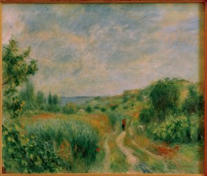 Essoyes yakınlarındaki manzara by Pierre Auguste Renoir