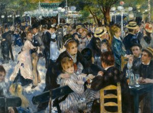 Moulin de la Galette by Pierre Auguste Renoir