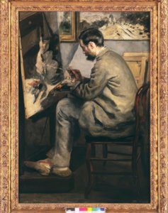 Uzanmış kanatlı balıkçıl by Pierre Auguste Renoir
