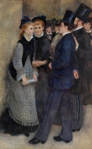 Konservatuardan Ayrılmak by Pierre Auguste Renoir