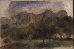 Alpilles by Pierre Auguste Renoir