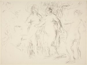 Yıkananlar by Pierre Auguste Renoir