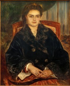 Bayan Edouard Bernier by Pierre Auguste Renoir