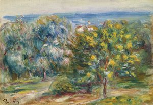 Öğle Manzarası, 1910 by Pierre-Auguste Renoir