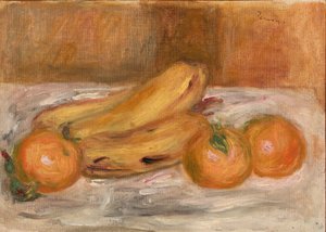 portakal ve muz by Pierre Auguste Renoir