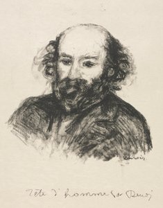 Paul Cezanne by Pierre Auguste Renoir
