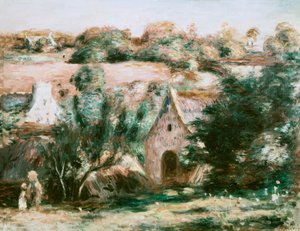 Britanya manzarası by Pierre Auguste Renoir