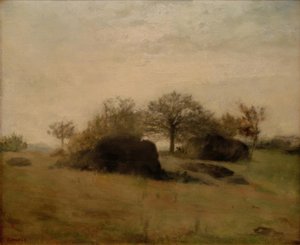 Fontainebleau manzarası by Pierre Auguste Renoir