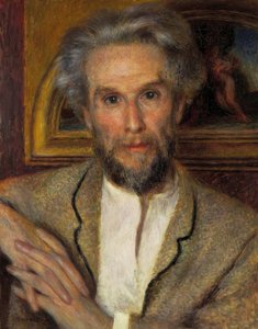 Chocquet portresi by Pierre Auguste Renoir