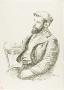 Louis Valtat'ın Portresi by Pierre Auguste Renoir