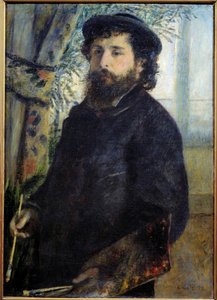 Ressam Claude Monet (1840-1926) Portresi Pierre Auguste Renoir (1841-1919) 1875 Güneş. 0,85x0,6 m Paris, musee d