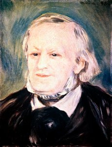 Richard Wagner 1813-1883, Alman besteci, orkestra şefi ve deneme yazarı, 1882 by Pierre Auguste Renoir