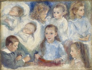 Başkan Çalışmaları by Pierre Auguste Renoir