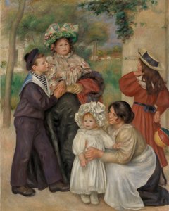 Sanatçının Ailesi by Pierre Auguste Renoir