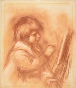 Sanatçının Oğlu Claude veya Coco, c. 1906. by Pierre Auguste Renoir