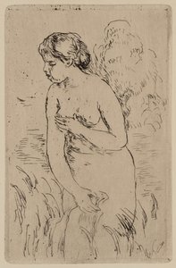 The Bather, c.1890 (kağıt üzerine mürekkep gravür)