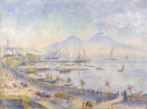 Napoli Körfezi, 1881 by Pierre Auguste Renoir