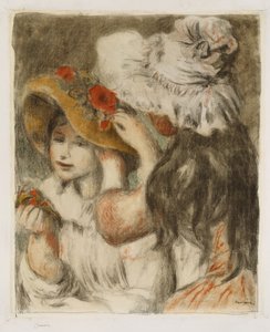 Hatpin, c.1897 by Pierre Auguste Renoir