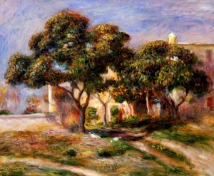 Muşmula Ağaçları by Pierre Auguste Renoir