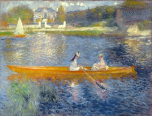 Skiff (La Yole), 1875 by Pierre Auguste Renoir