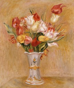 laleler by Pierre Auguste Renoir