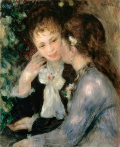 Gizli görüşmeler by Pierre Auguste Renoir
