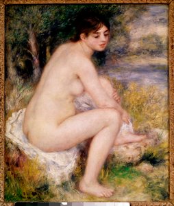 Manzara Resminde Çıplak Kadın Pierre Auguste Renoir (1841-1919) 1883 Paris, Musee d'Orsay