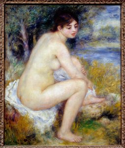 Manzara Resminde Çıplak Kadın Pierre Auguste Renoir (1841-1919) 1883 Güneş. 0,65 x 0,54 m Paris, Musee de l