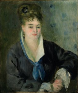 Siyahlı Kadın by Pierre Auguste Renoir