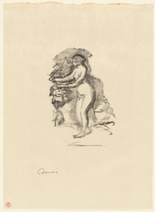 Asma olan kadın by Pierre Auguste Renoir
