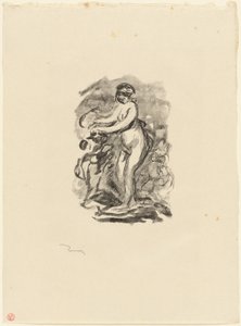 Asmalı Kadın, 1. çeşit by Pierre Auguste Renoir