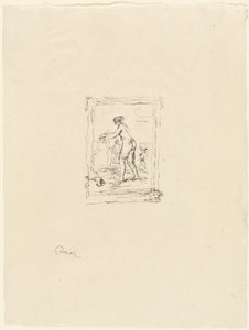 Asmalı Kadın, 2. varyant by Pierre-Auguste Renoir