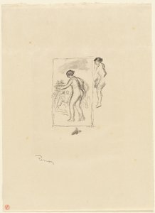 Asmalı Kadın, 4. çeşit by Pierre Auguste Renoir