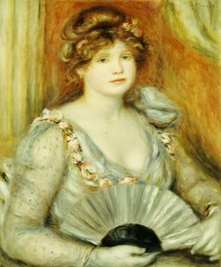 Hayranı olan kadın by Pierre Auguste Renoir