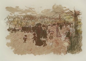 Bois de Boulogne Caddesi, 198999 by Pierre Bonnard