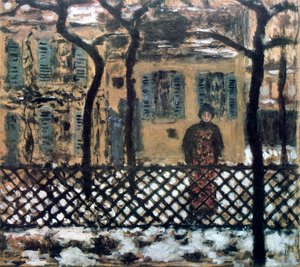 Çitin Arkası, c1895 by Pierre Bonnard