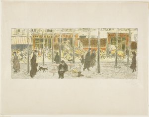 bulvar by Pierre Bonnard