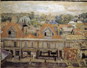 ARCACHON SOKAK by Pierre Bonnard