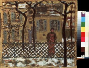 Çitin Arkasında. Pierre Bonnard