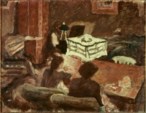"Claude Terrasse ailesi" by Pierre Bonnard