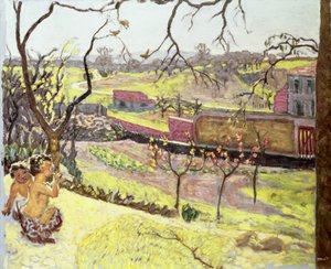 Erken İlkbahar (Küçük Faunlar), c.1909 by Pierre Bonnard