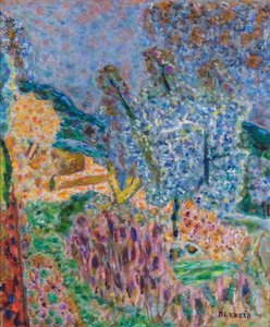 Bahçe, 1945. by Pierre Bonnard