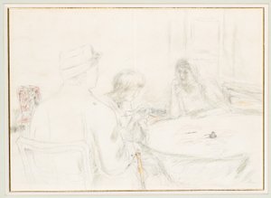 Ailesindeki yaralılar by Pierre Bonnard