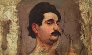 Bıyıklı Adam, 1887-88 dolayları by Pierre Bonnard