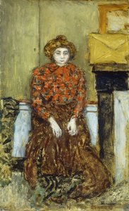 Marthe, c.1896 (gemideki yağ) by Pierre Bonnard