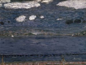 Akdeniz – 1941/44 – 48,3 × 63,2 cm – kağıt üzerine guaj ve kurşun kalem by Pierre Bonnard