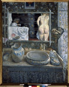 Lavabo Üstü Ayna by Pierre Bonnard
