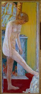 Pierre Bonnard (1867-1947) tarafından yapılan Nu Resim 20. yüzyıl Paris, belediye modern sanat müzesi by Pierre Bonnard